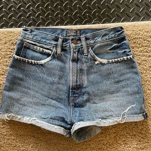 Abercrombie high waisted shorts